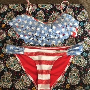 ❤️Heat patriotic bikini❤️